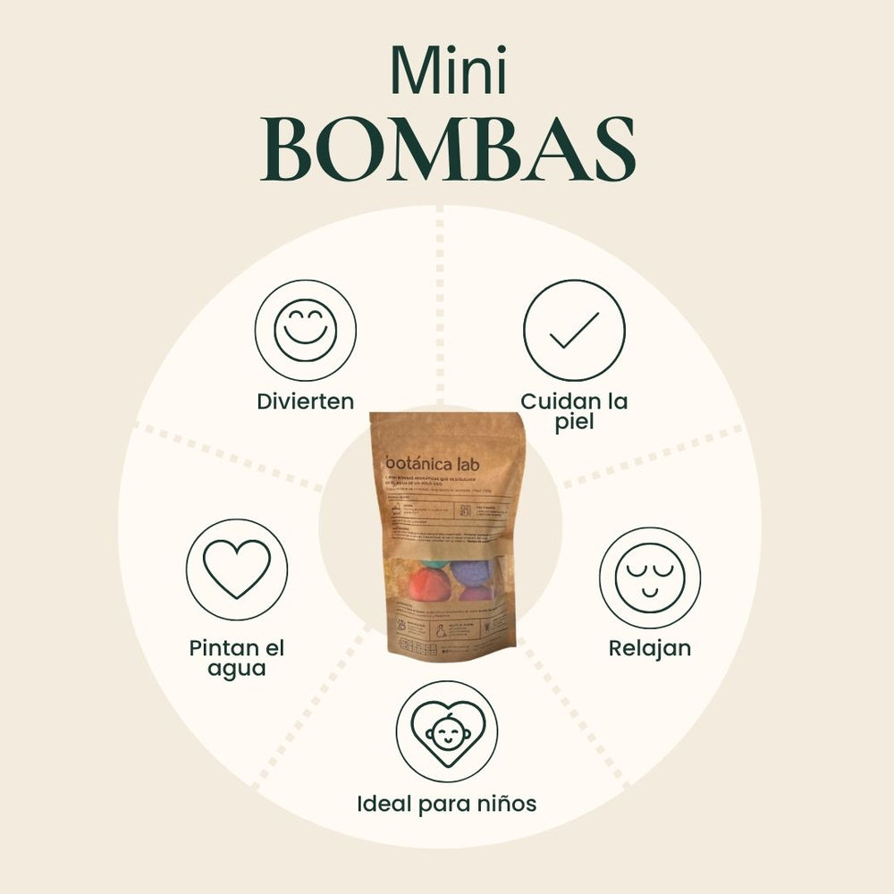 Pack Mini Bombas de Baño