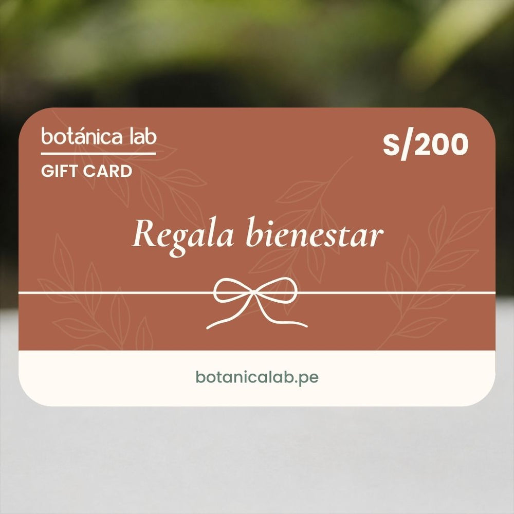 Gift Card Botánica Lab