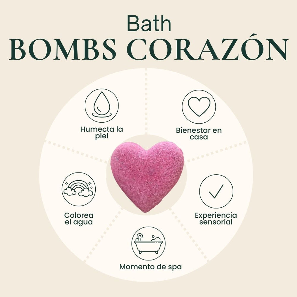 Bath Bomb Corazón