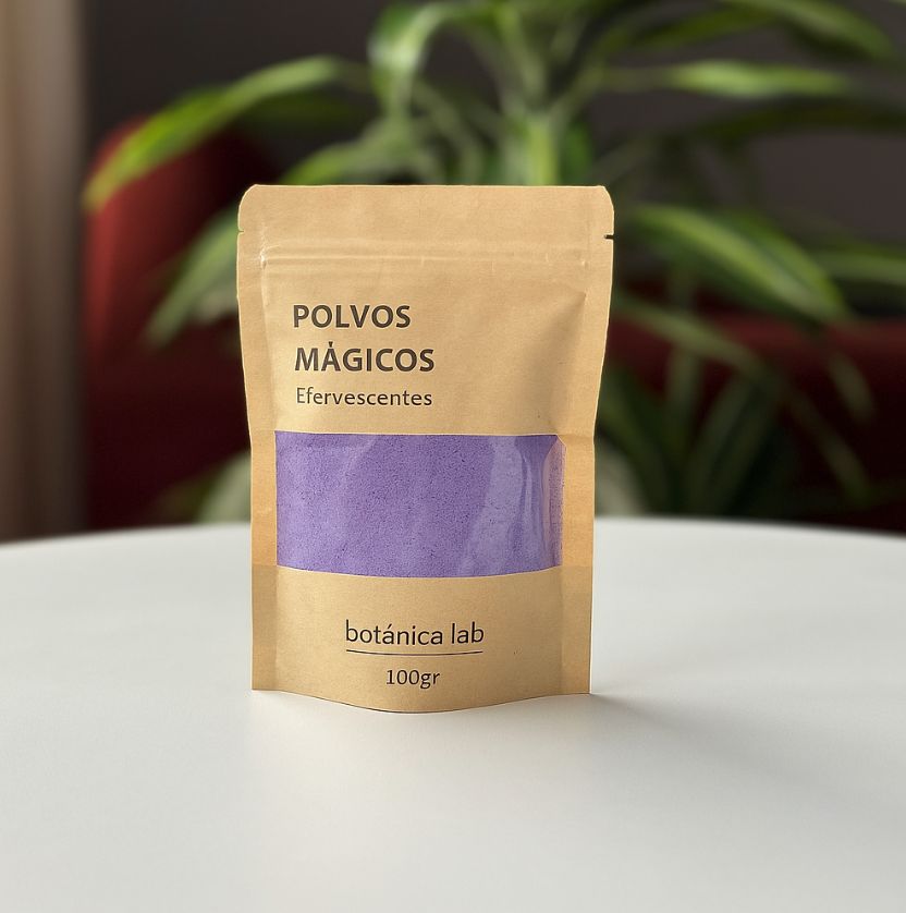 Polvos Mágicos Efervescentes – Lavanda 100 g