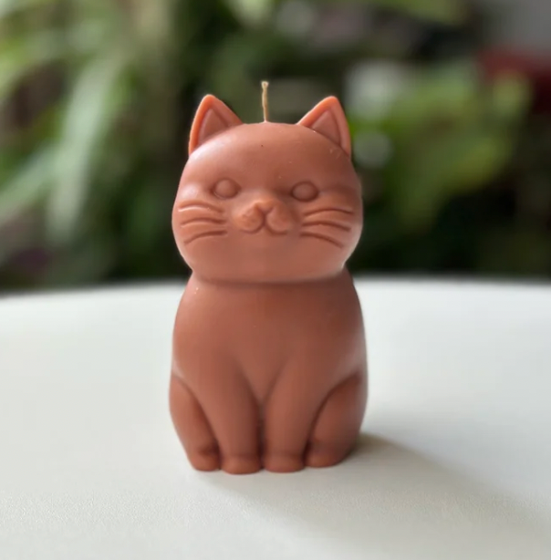 Vela Gato Sentado – Para Amantes de los Gatos