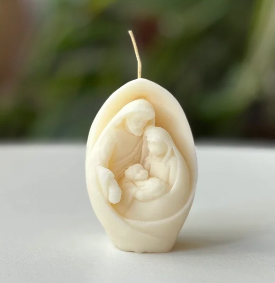 Vela Sagrada Familia – Luz y Protección para tu Hogar