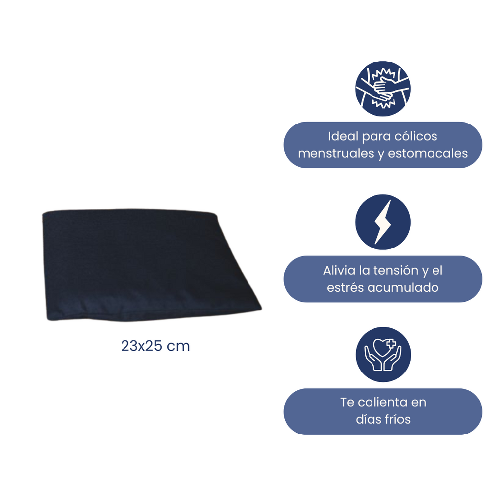 herramienta terapéutica versátil, ideal para aliviar contracturas, cólicos y molestias musculares de manera natural. Su tamaño compacto lo hace perfecto para enfocarse