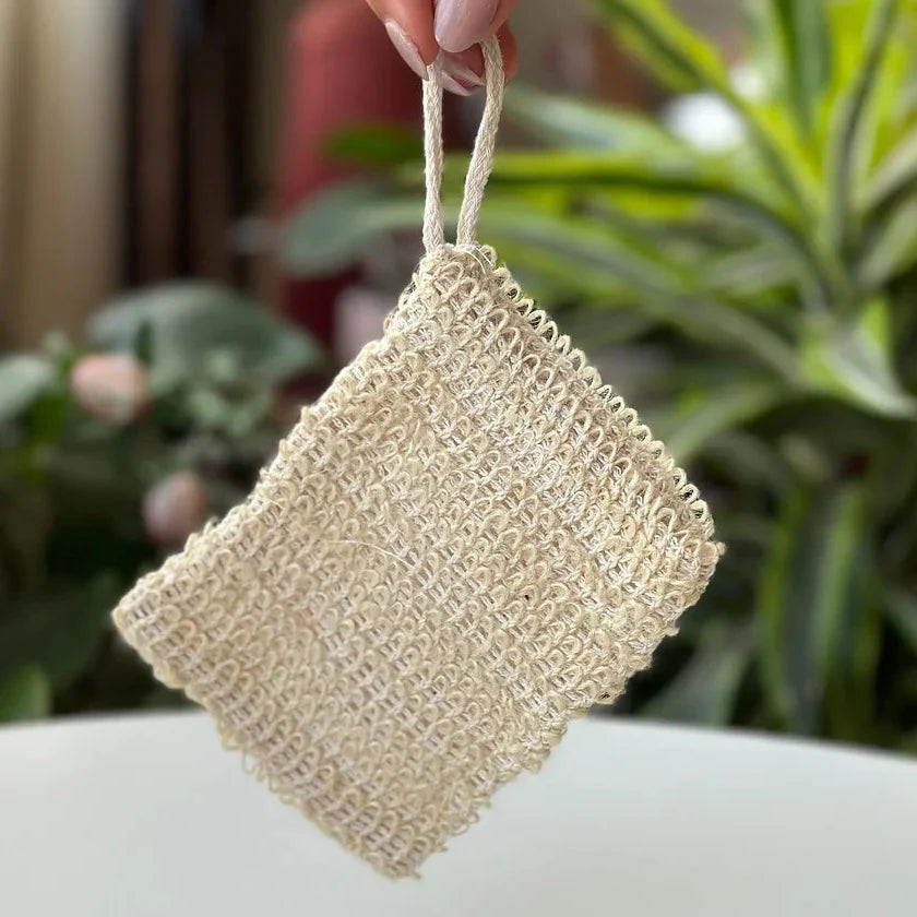 Malla de Ramio – Exfoliación Suave y Mayor Duración del Jabón