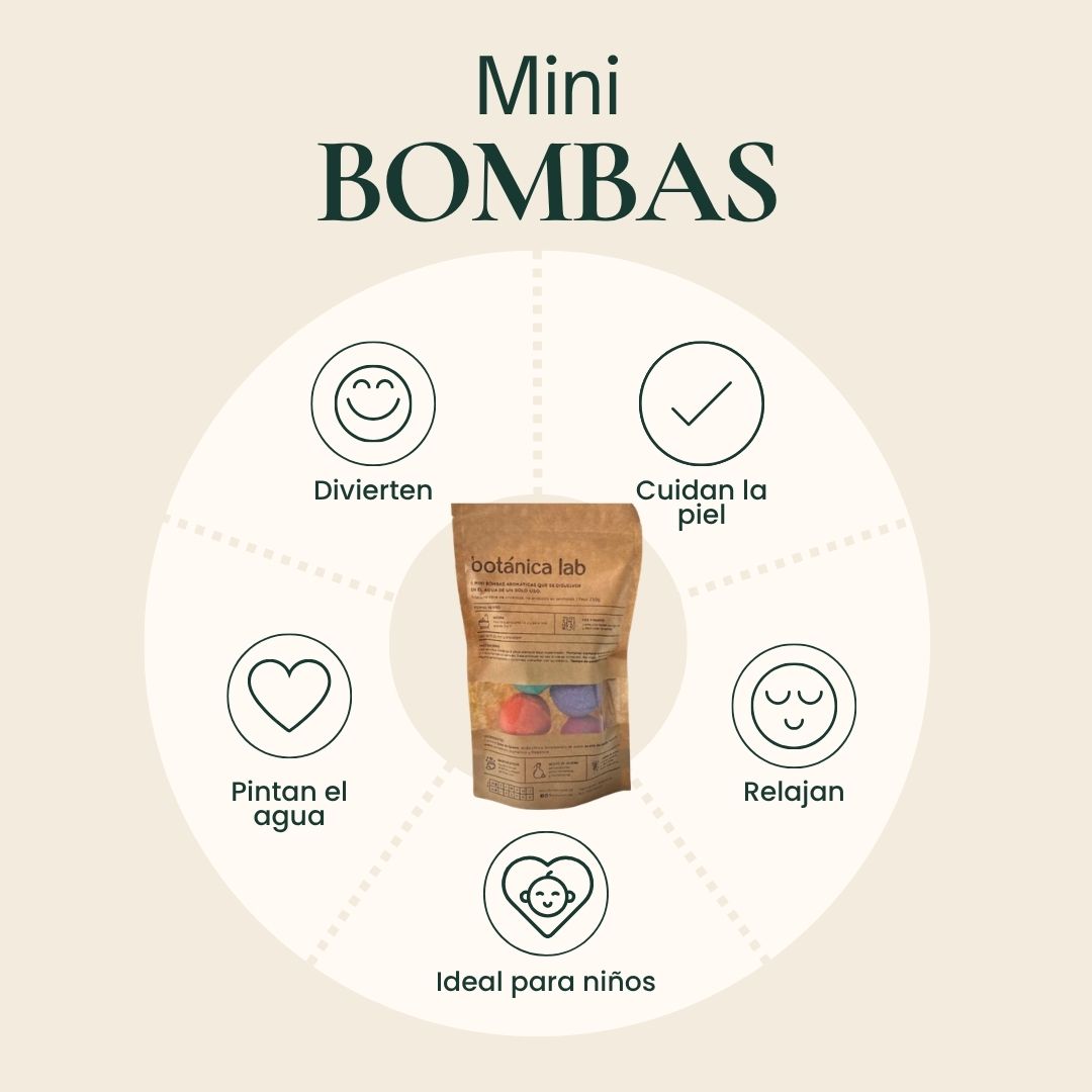 Pack Mini Bombas de Baño