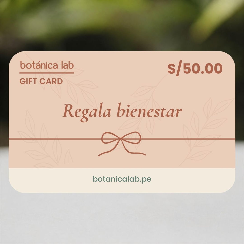 Gift Card Botánica Lab