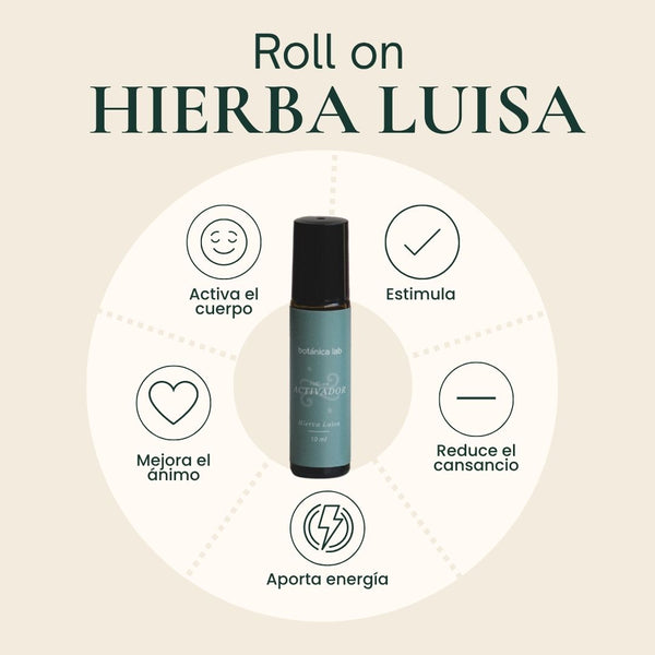Roll-On Activador – Hierba Luisa