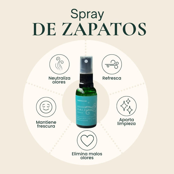 Spray Neutralizador de Olores para Zapatos