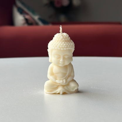 Vela Mini Buda – Serenidad y Equilibrio en tu Espacio
