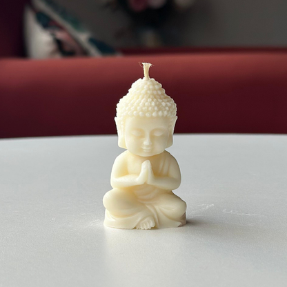 Vela Mini Buda – Serenidad y Equilibrio en tu Espacio