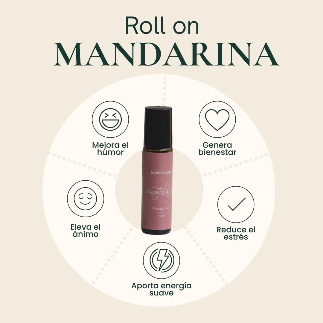 Roll-On Energizante – Mandarina