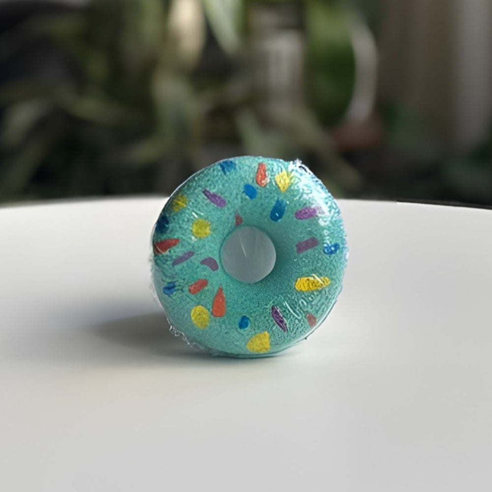 Bombas de tina de botanica lab con forma de donut con efecto relajante 