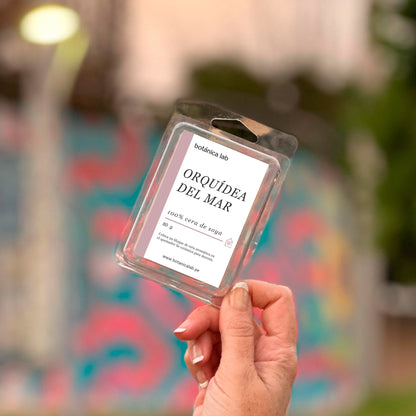 Disfruta de la aromaterapia en casa con nuestras ceras aromáticas para quemador. Hechas con cera de soya, transforman tu espacio con fragancias naturales y bienestar.