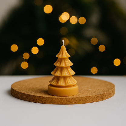 Mini Arbolito Navideño – Vela de Soya