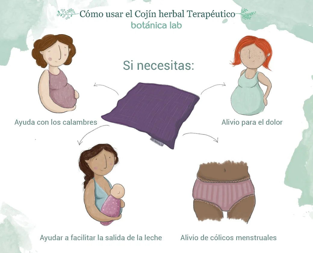 Cojín Terapéutico de Semillas Mediano