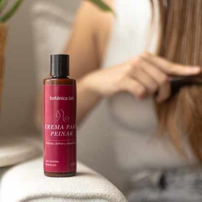 Dúo Capilar Botánico – Mascarilla y Crema para Peinar | Hidratación y Control del Frizz