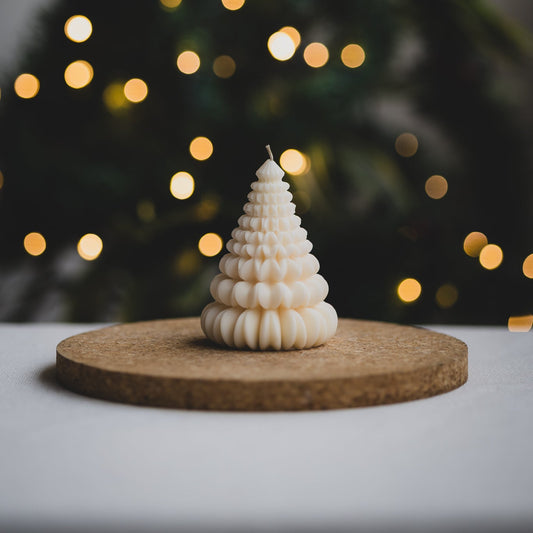 Árbol de Navidad Grande - Vela de Soya