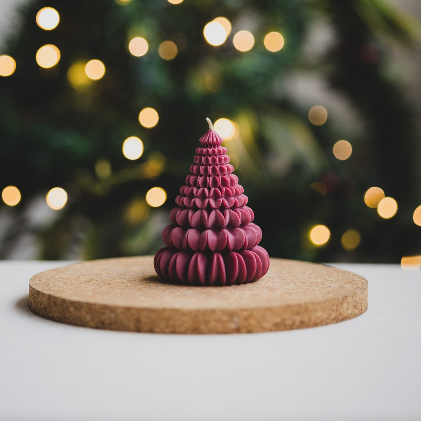 Árbol de Navidad Grande - Vela de Soya