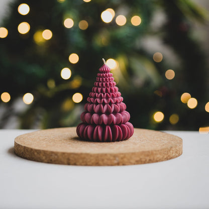 Árbol de Navidad Grande - Vela de Soya