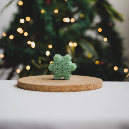 Jabón Artesanal Copo de nieve