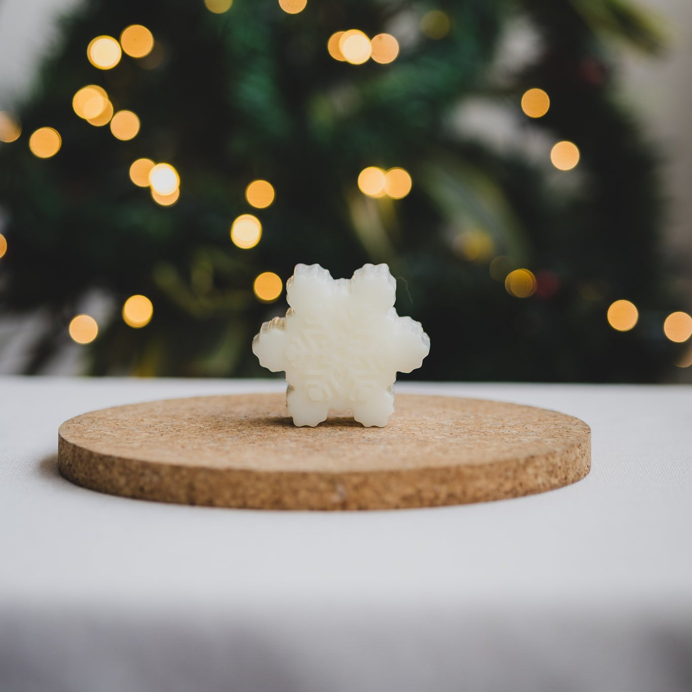 Jabón Artesanal Copo de nieve