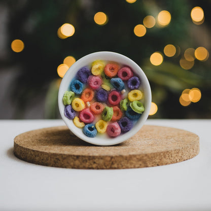Vela Cereal / Froot Loops – Diversión y Color en una vela