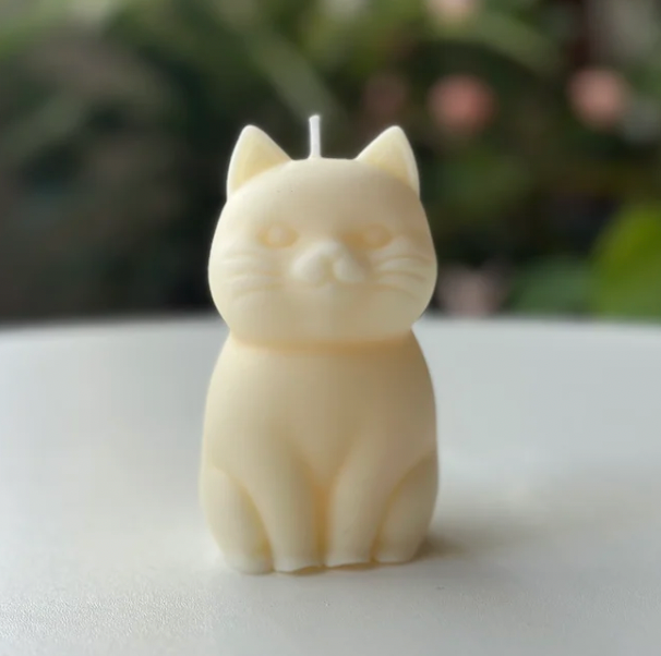 Vela Gato Sentado – Para Amantes de los Gatos