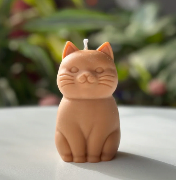Vela Gato Sentado – Para Amantes de los Gatos