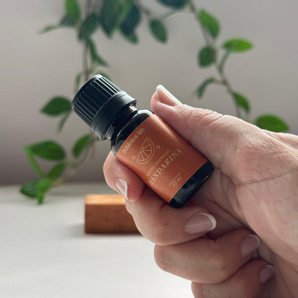 Aceite esencial de mandarina Botánica Lab 10 ml para aromaterapia, energía y bienestar emocional
