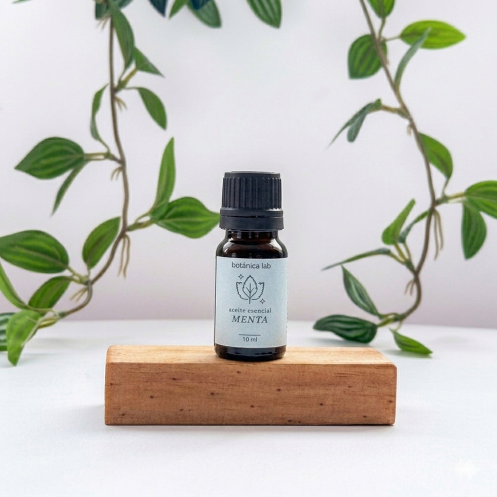 Aceite esencial de menta Botánica Lab 10 ml para claridad mental, energía y aromaterapia