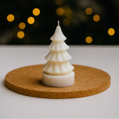 Mini Arbolito Navideño – Vela de Soya