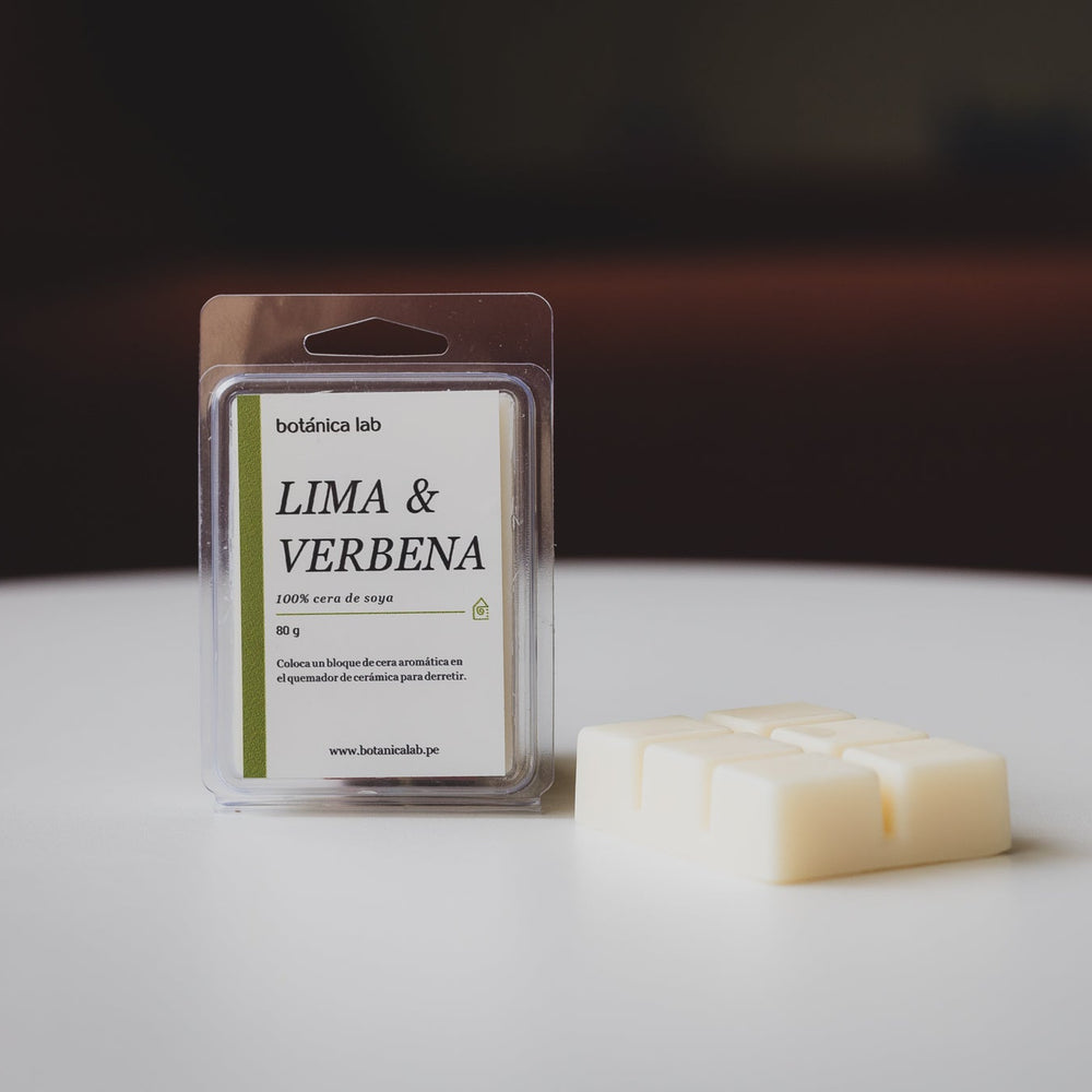 Disfruta de la aromaterapia en casa con nuestras ceras aromáticas para quemador. Hechas con cera de soya, transforman tu espacio.