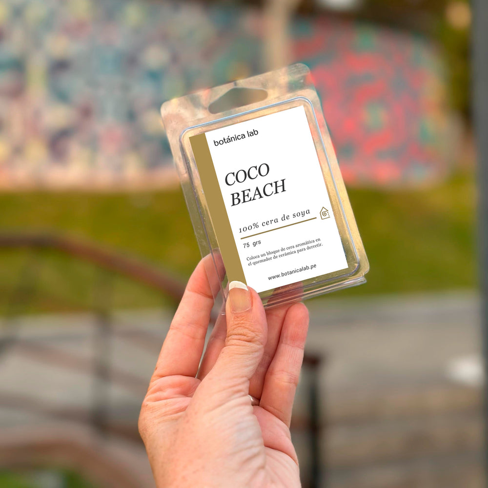 Disfruta de la aromaterapia en casa con nuestras ceras aromáticas para quemador. Hechas con cera de soya, transforman tu espacio.