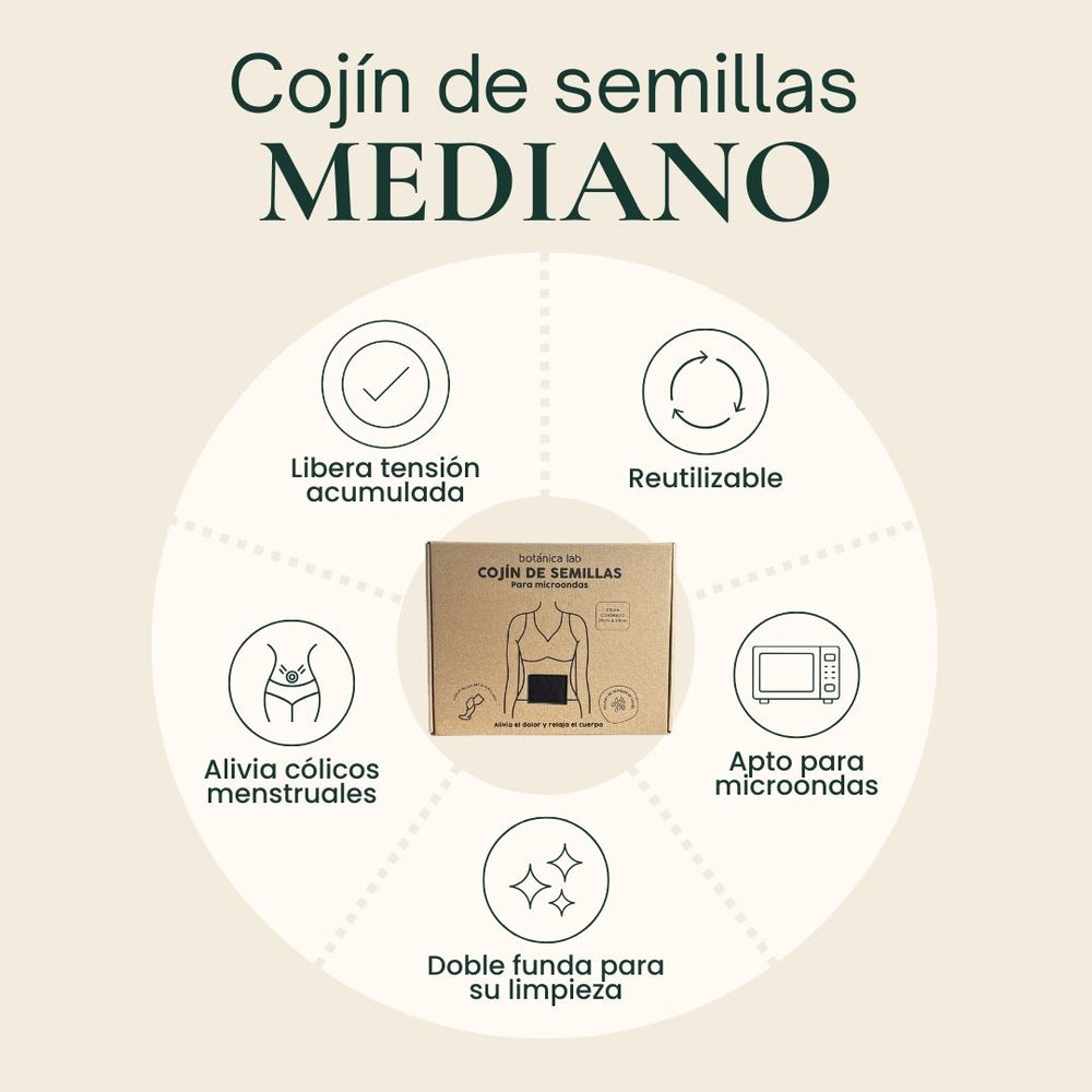 herramienta terapéutica versátil, ideal para aliviar contracturas, cólicos y molestias musculares de manera natural. Su tamaño compacto lo hace perfecto para enfocarse 