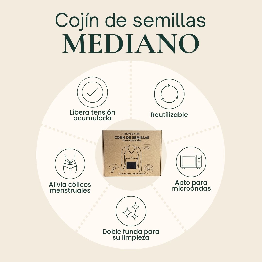 herramienta terapéutica versátil, ideal para aliviar contracturas, cólicos y molestias musculares de manera natural. Su tamaño compacto lo hace perfecto para enfocarse 