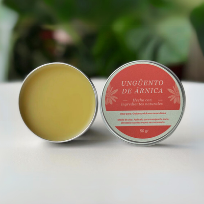 Ungüento de Árnica – Calma el Dolor Muscular y Relaja las Contracturas