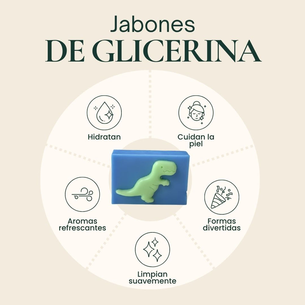 Jabón para Niños en Forma de Dinosaurio – foto 2