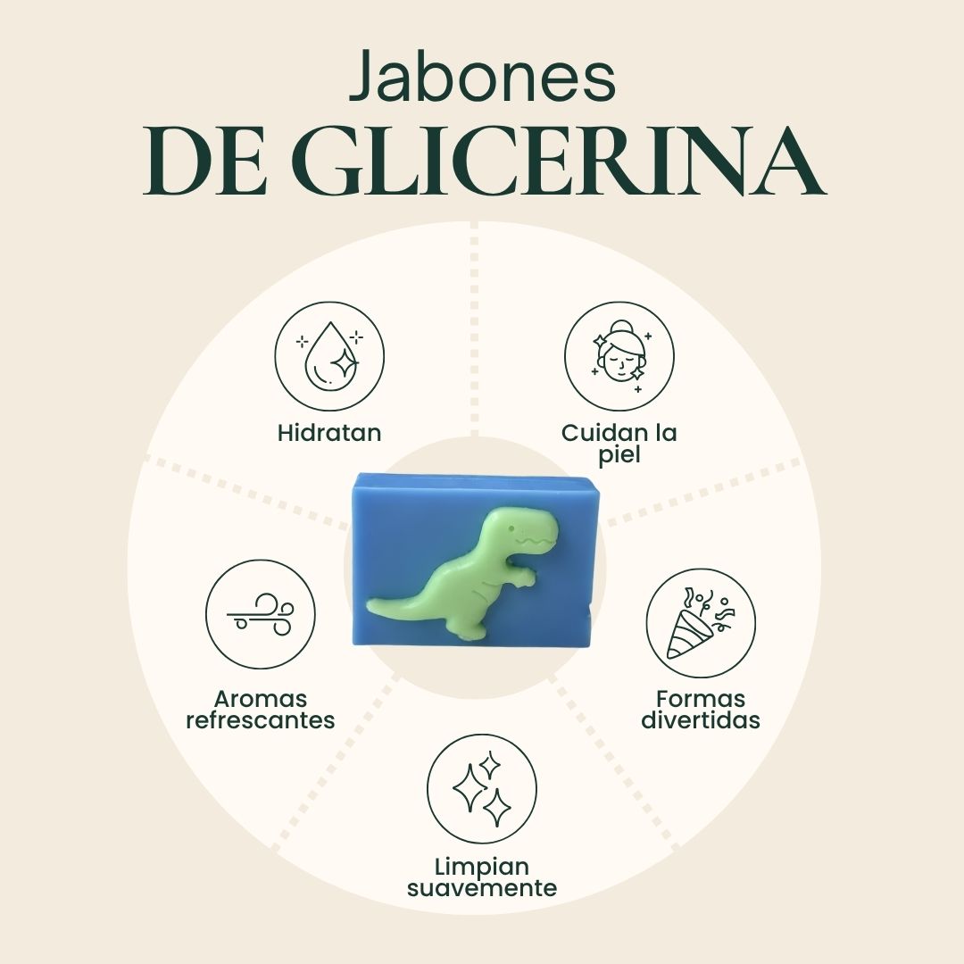 Jabón para Niños en Forma de Dinosaurio – foto 2