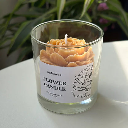 Vela Flower Candle – Elegancia Floral en Cada Rincón