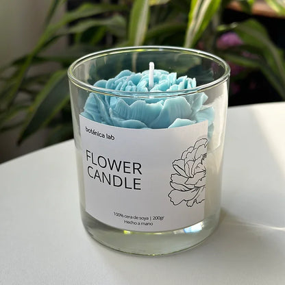 Vela Flower Candle – Elegancia Floral en Cada Rincón