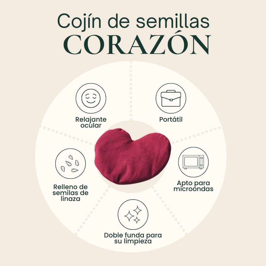 Corazón Relajante para Ojos