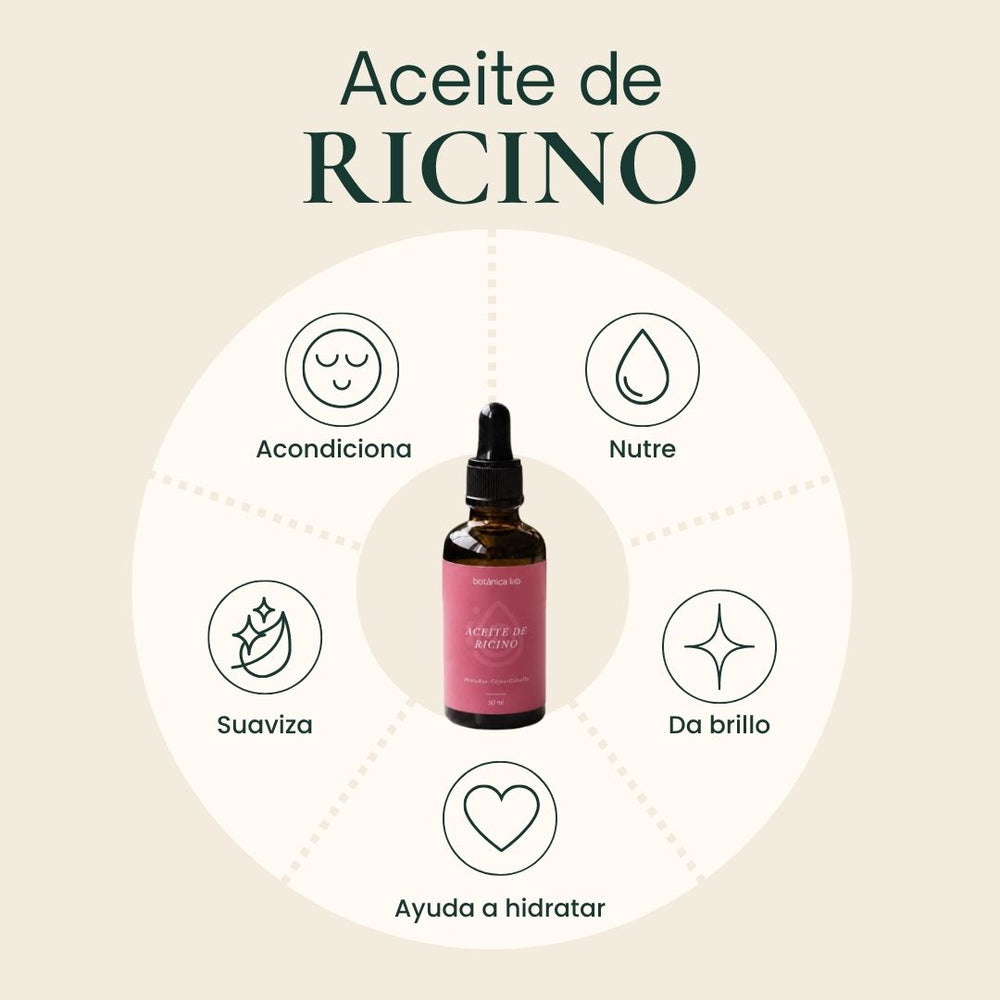 Aceite de Ricino 100% Puro