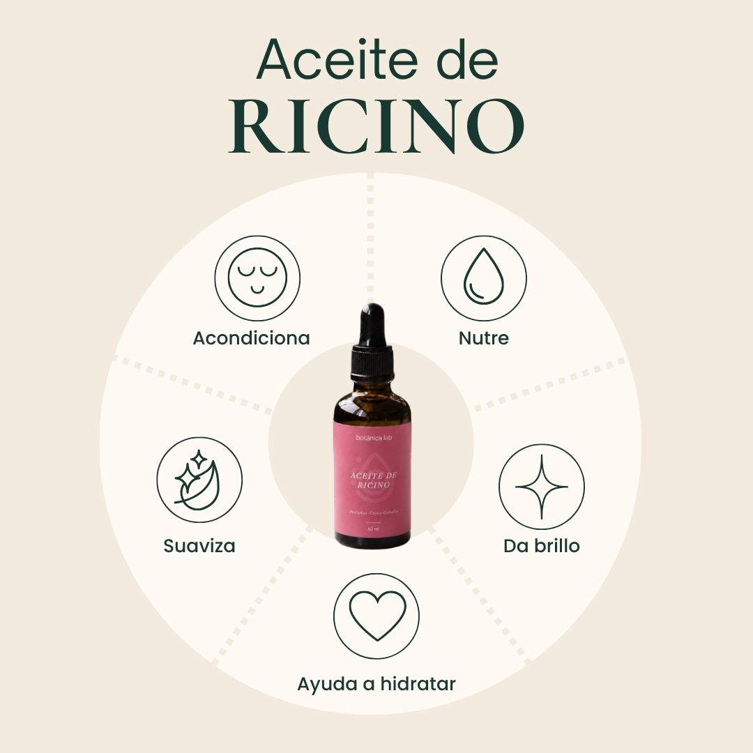 Aceite de Ricino 100% Puro