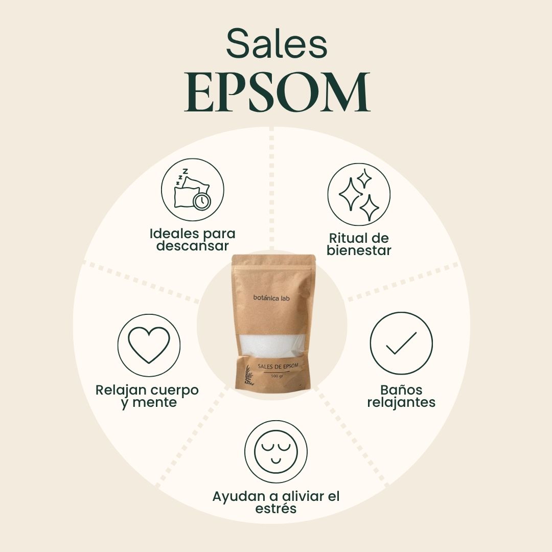 Sales de Epsom 500 gr