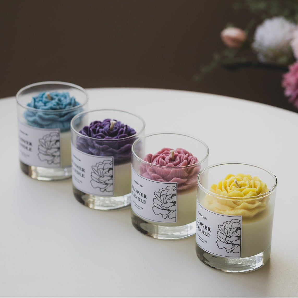 Vela Flower Candle